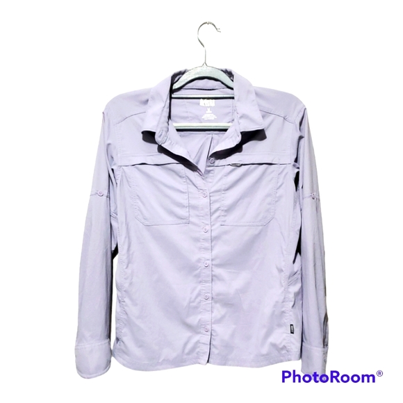 REI Tops - REI Co-op Sahara Button-Up Shirt Women's Lavender Medium